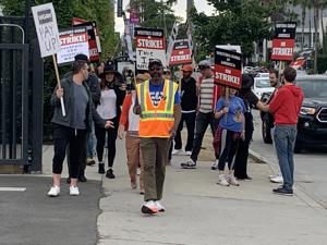 Captain-Nick-Adams-and-picketers-at-CBS-Television-City.jpg