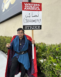 Doctor-Strange-out-on-the-WB-Superhero-themed-picket.jpg