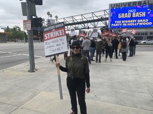 Army-Wives-Creator-Katherine-Fugate-at-Universal-Vets-Themed-Picket.jpg