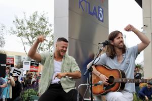 Imagine-Dragons-performing-for-writers-on-the-picket-on-Sunset.JPG