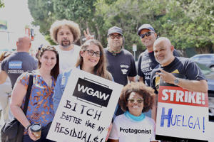 WGAW-Board-Member-Eric-Haywood-on-the-picket-line-at-Paramount.jpg