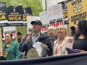 WGAE-Executive-Director-Lowell-Peterson-delivers-remarks-at-the-City-Hall-Rally-in-NYC.jpeg