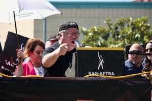 The-SAG-AFTRA-Negoiating-Commitee-member-Sean-Astin-makes-his-point-at-the-National-Day-of-Solidarity-rally-at-Disney.jpeg