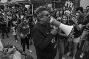 George-Lopez-on-the-bullhorn-at-the-Latinas-Acting-Up-and-George-Lopez-special-picket-at-Warner-Bros-on-9-15.-Photo-Jerry-Jerome.JPG