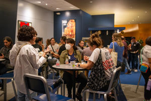 WGA-members-talk-before-the-September-11th-Captain’s-Meeting-at-the-Writers-Guild-Theater.jpg